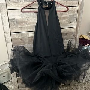 Dance costume tutu. Black XLA